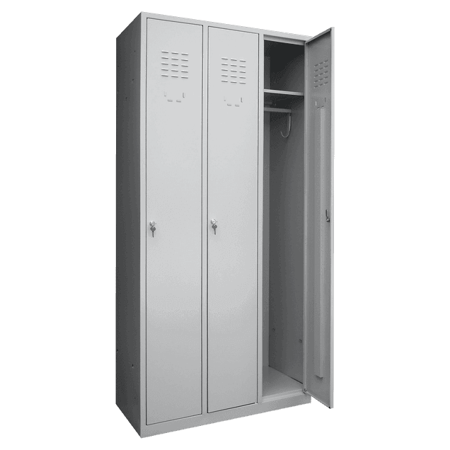Dulap vestiar metalic 3 usi 890x450x1800