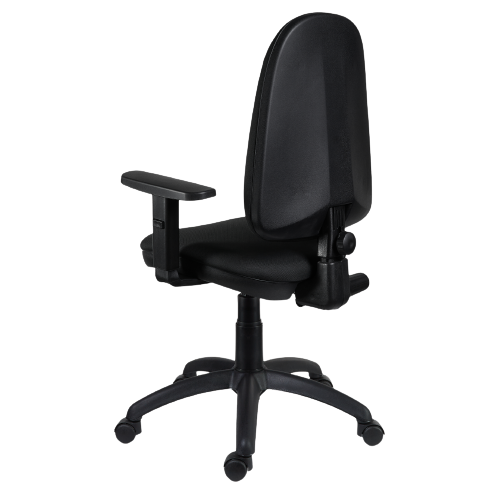 Scaun ergonomic Golf GLX Negru textil Brate reglabile