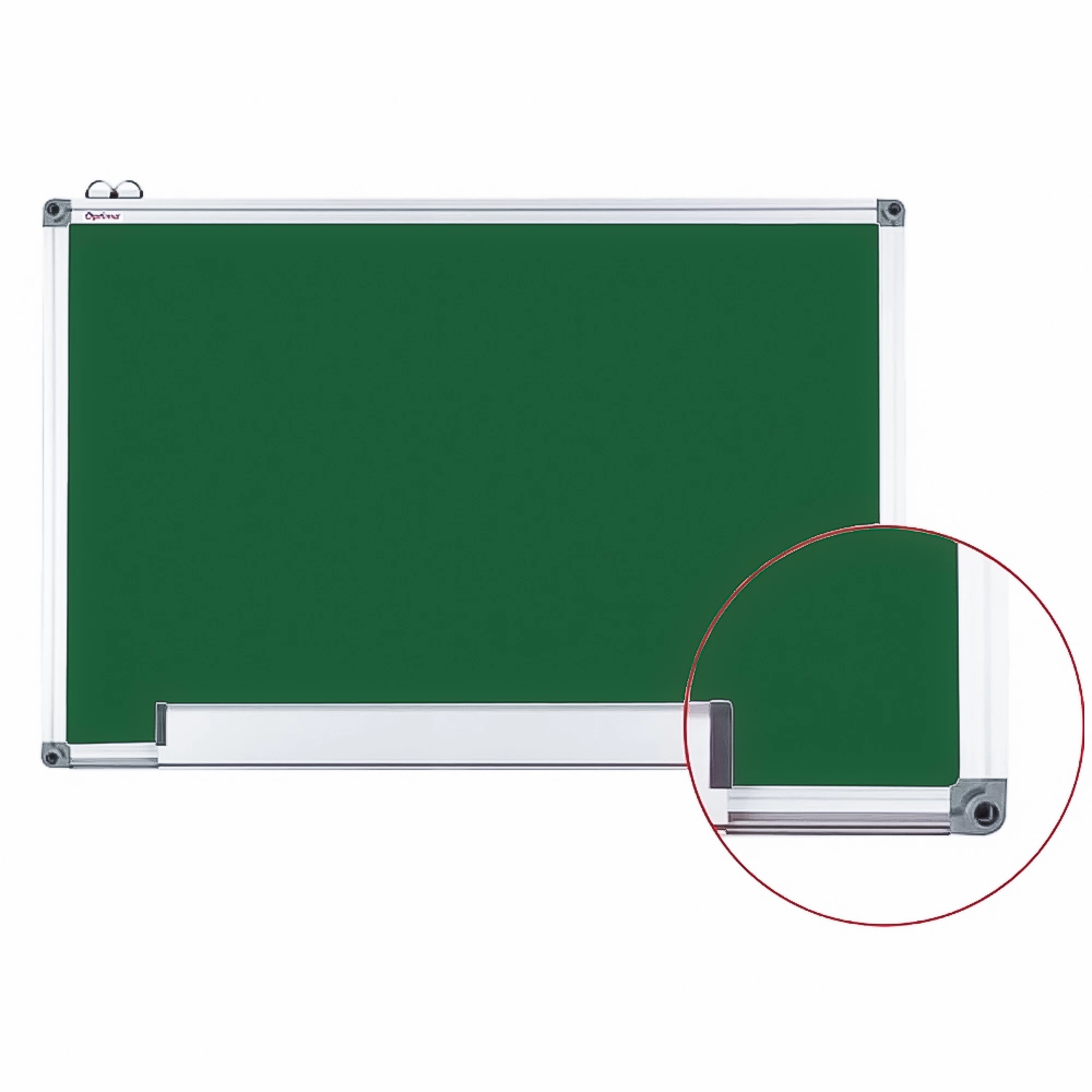 Tabla scolara magnetica standard verde 2000x1200