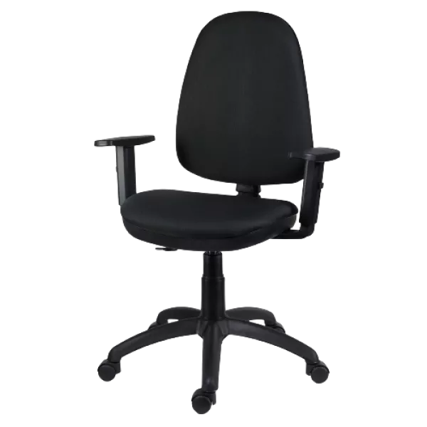 Scaun ergonomic Golf GLX Negru textil Brate reglabile