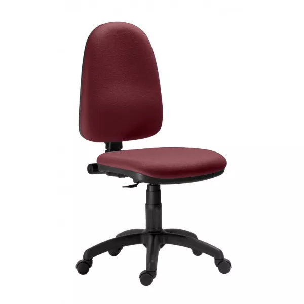 Scaun ergonomic rotativ Golf Bordo textil