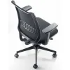 Scaun ergonomic rotativ 2700 Bond Black mesh cu brate